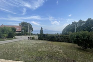 CHARMANT 3,5 PIECES AVEC ATELIER, GRAND JARDIN ET VUE SUR LE LAC